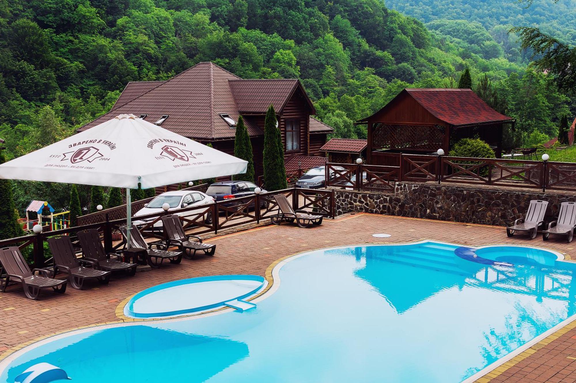 Hotel Sadyba Sribne Dzherelo à Ilnytsya Extérieur photo